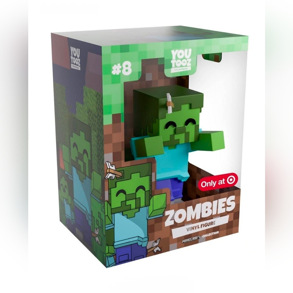 2024 YouTooz Minecraft - ZOMBIES 4.7in Vinyl Figure (Target Exclusive!)